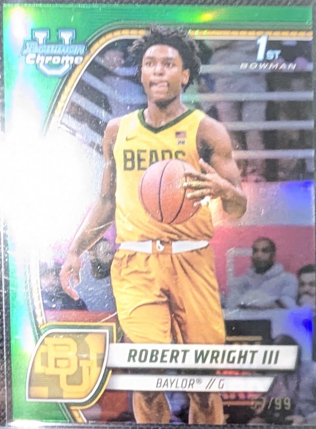 Robert Wright III [Green Refractor] #15