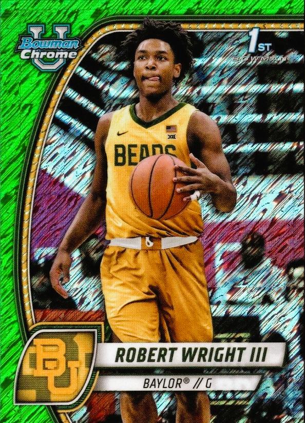 Robert Wright III [Green Shimmer Refractor] #15
