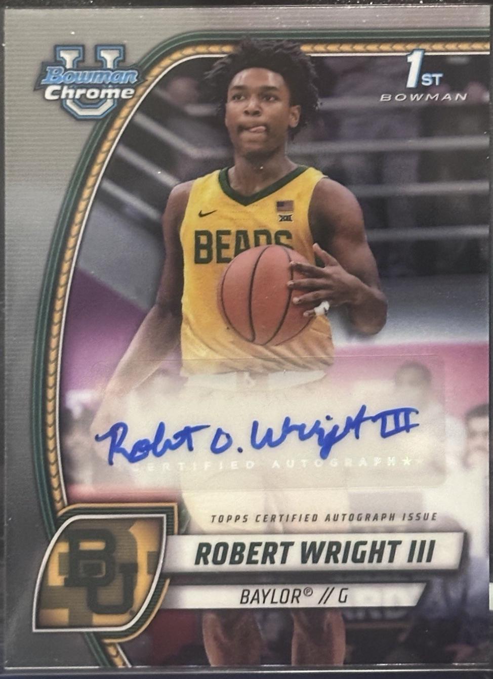 Robert Wright III [Prospect Autograph] #15