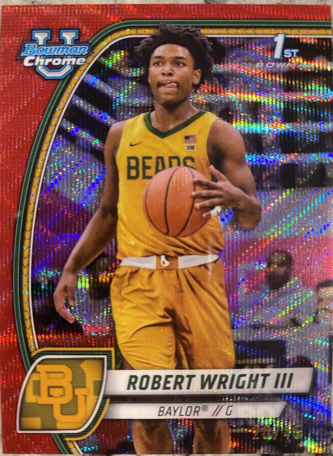 Robert Wright III [Red Wave Refractor] #15