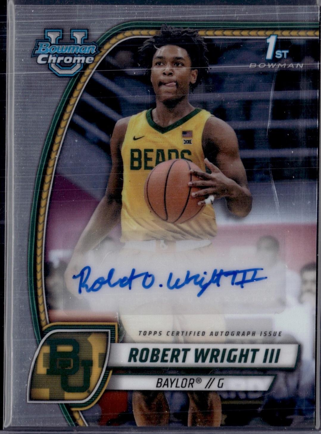 Robert Wright III [Superfractor Autograph] #15