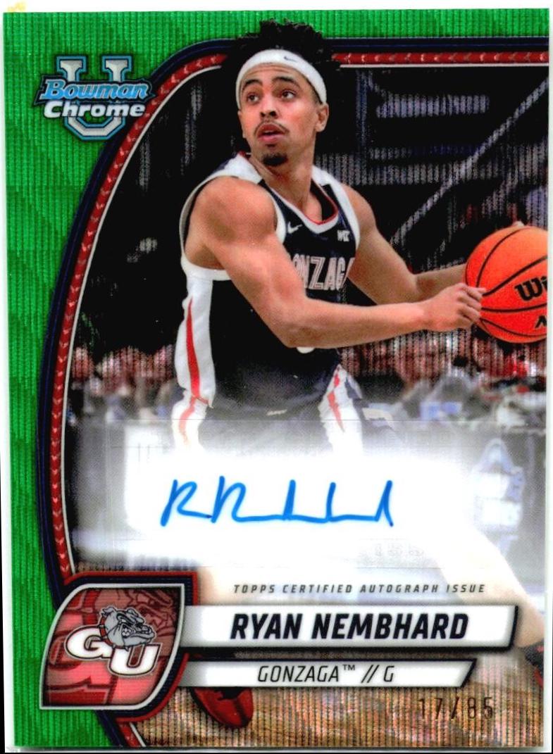 Ryan Nembhard [Green Wave Refractor] #72