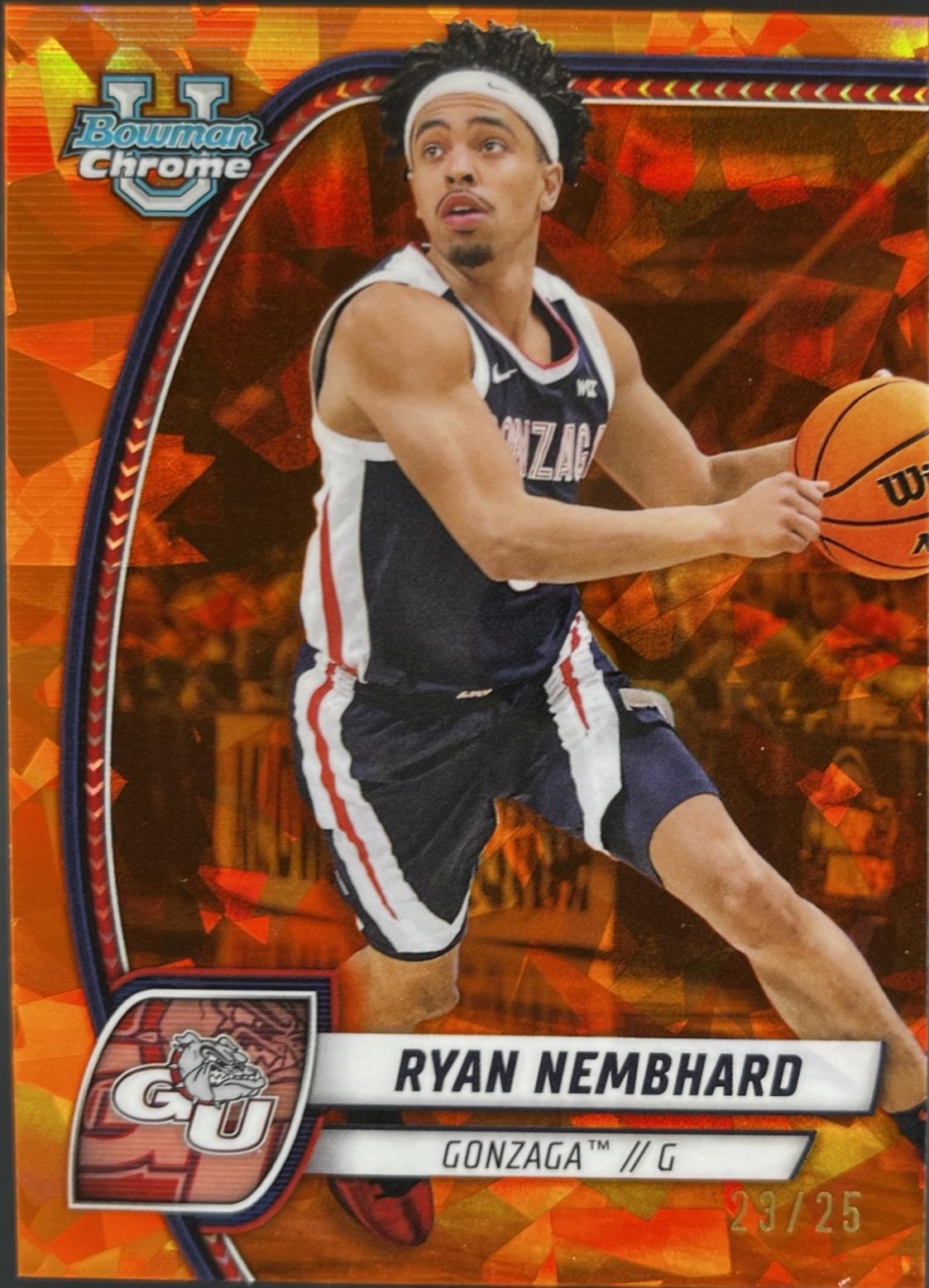 Ryan Nembhard [Reptilian Orange Refractor] #72