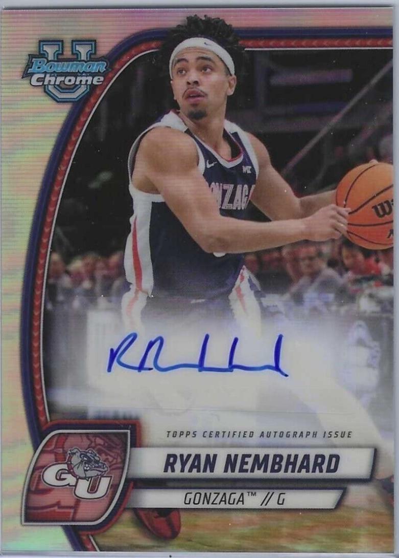 Ryan Nembhard [Superfractor Autograph] #72