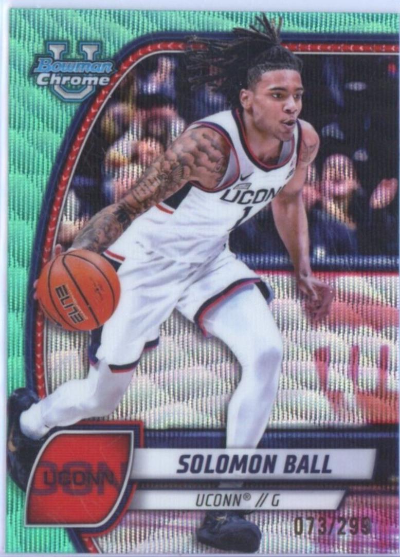 Solomon Ball [Aqua Wave Refractor] #87