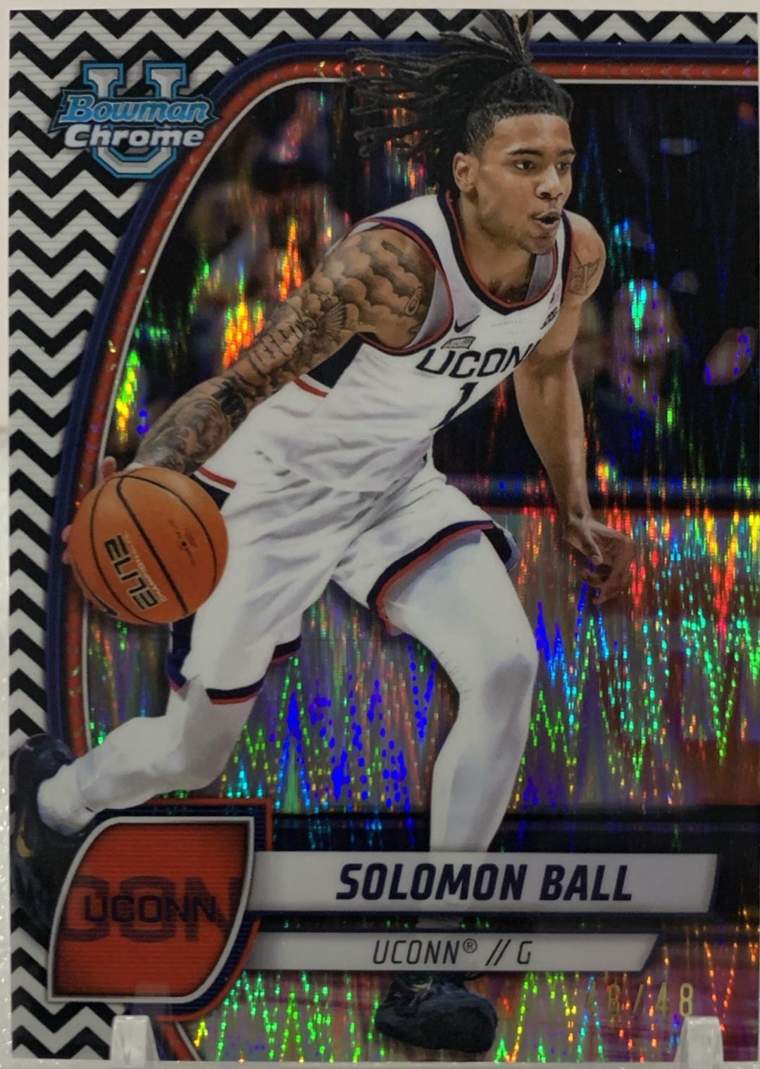 Solomon Ball [Black White Refractor] #87