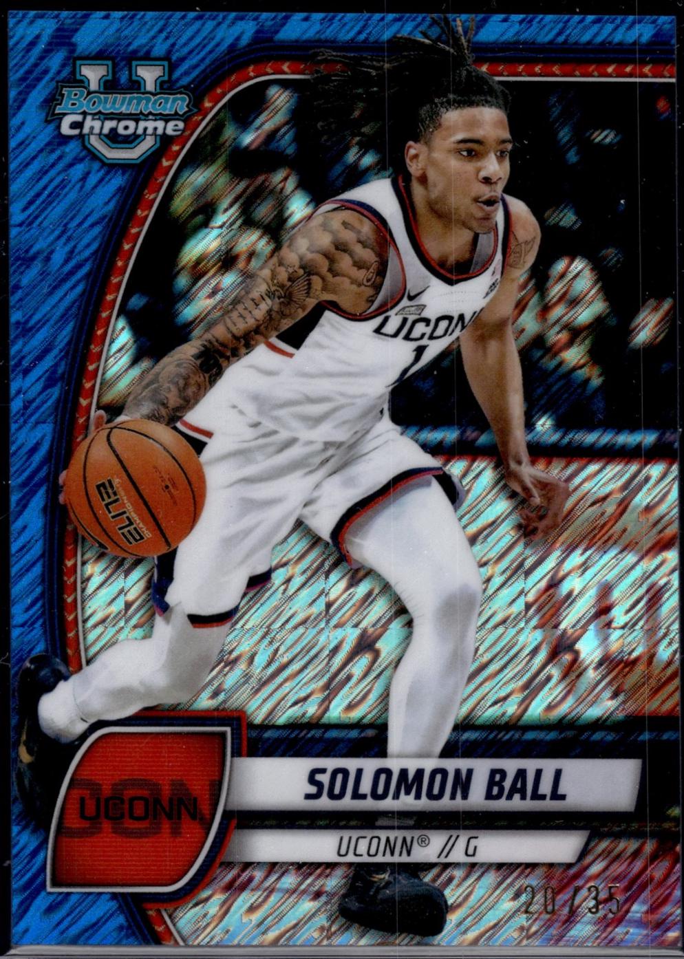 Solomon Ball [Blue Shimmer Refractor] #87