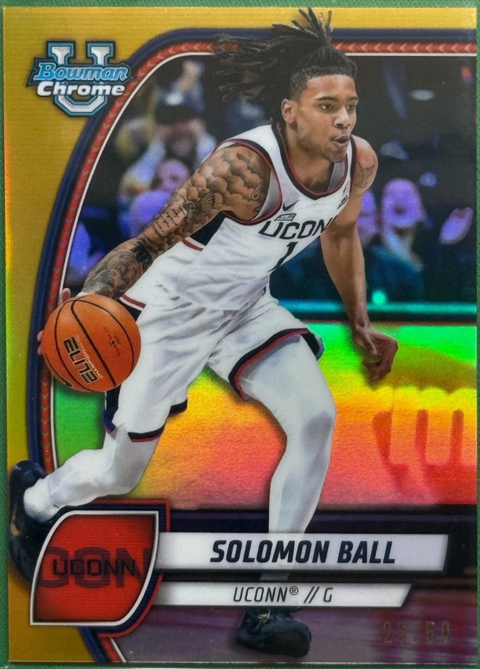 Solomon Ball [Gold Refractor] #87
