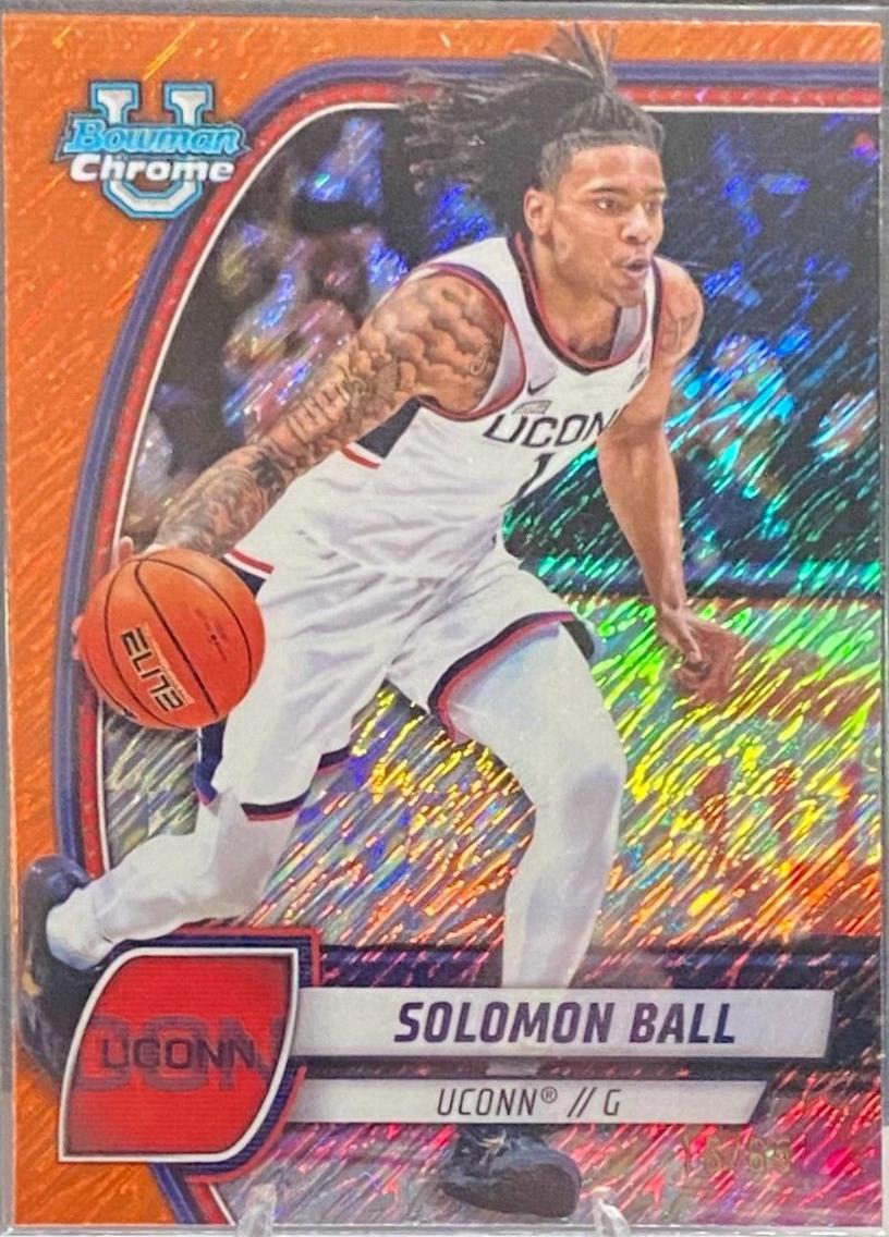 Solomon Ball [Orange Shimmer Refractor] #87