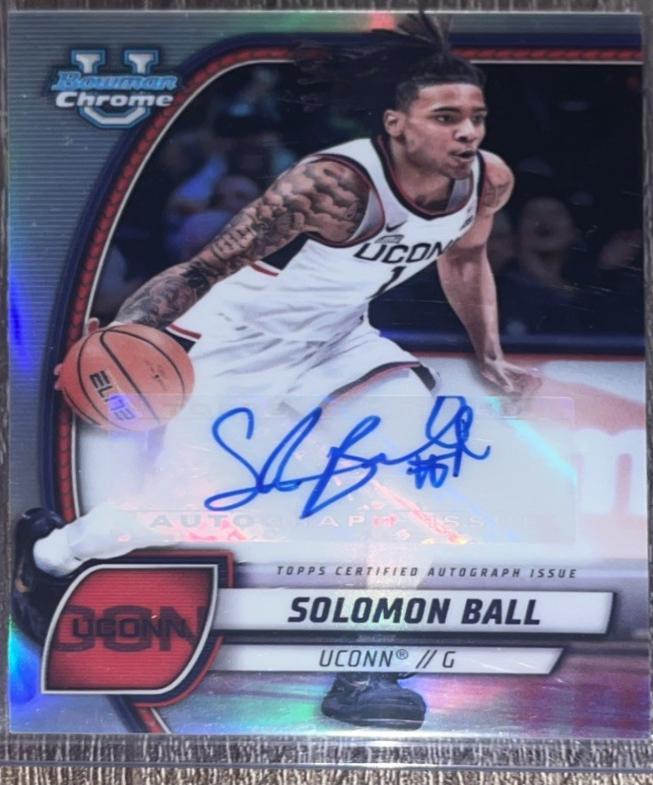Solomon Ball [Refractor Autograph] #87