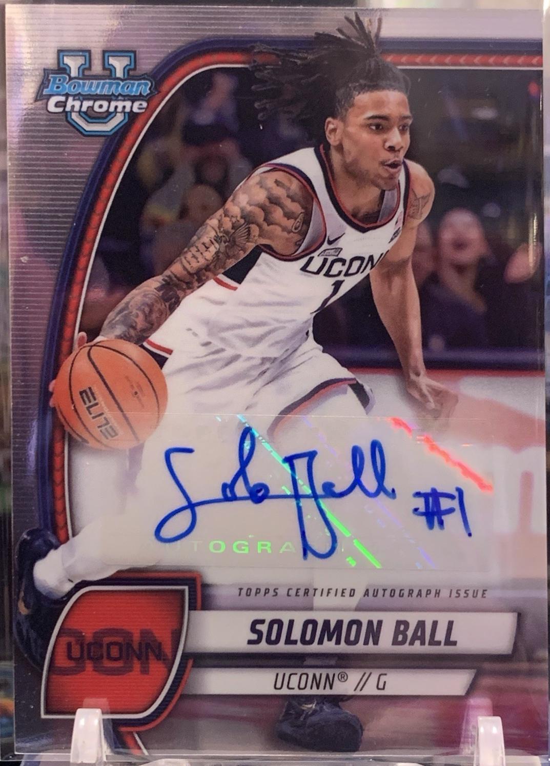 Solomon Ball [Superfractor Autograph] #87