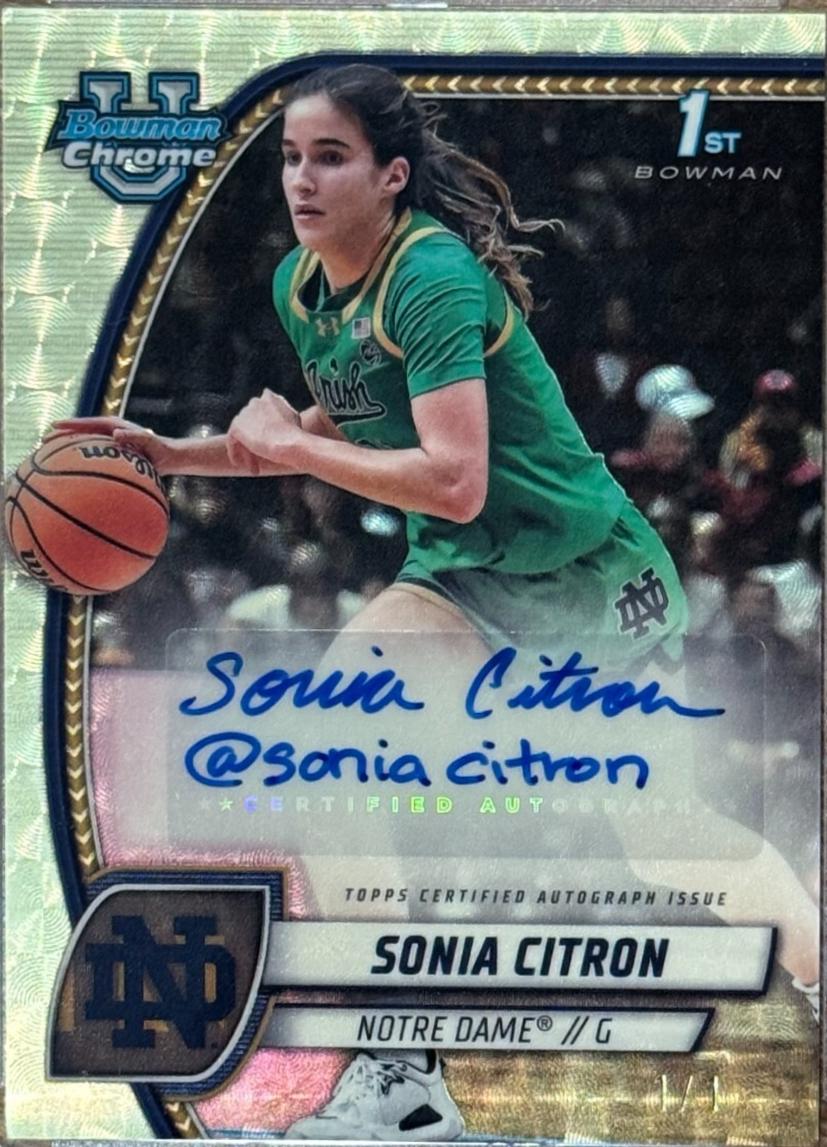 Sonia Citron [Superfractor Autograph] #64