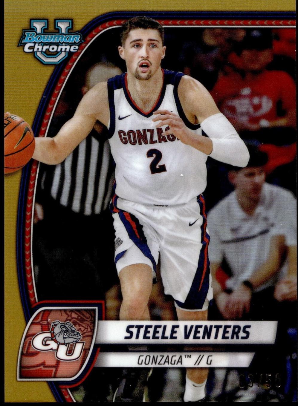 Steele Venters [Gold Refractor] #92