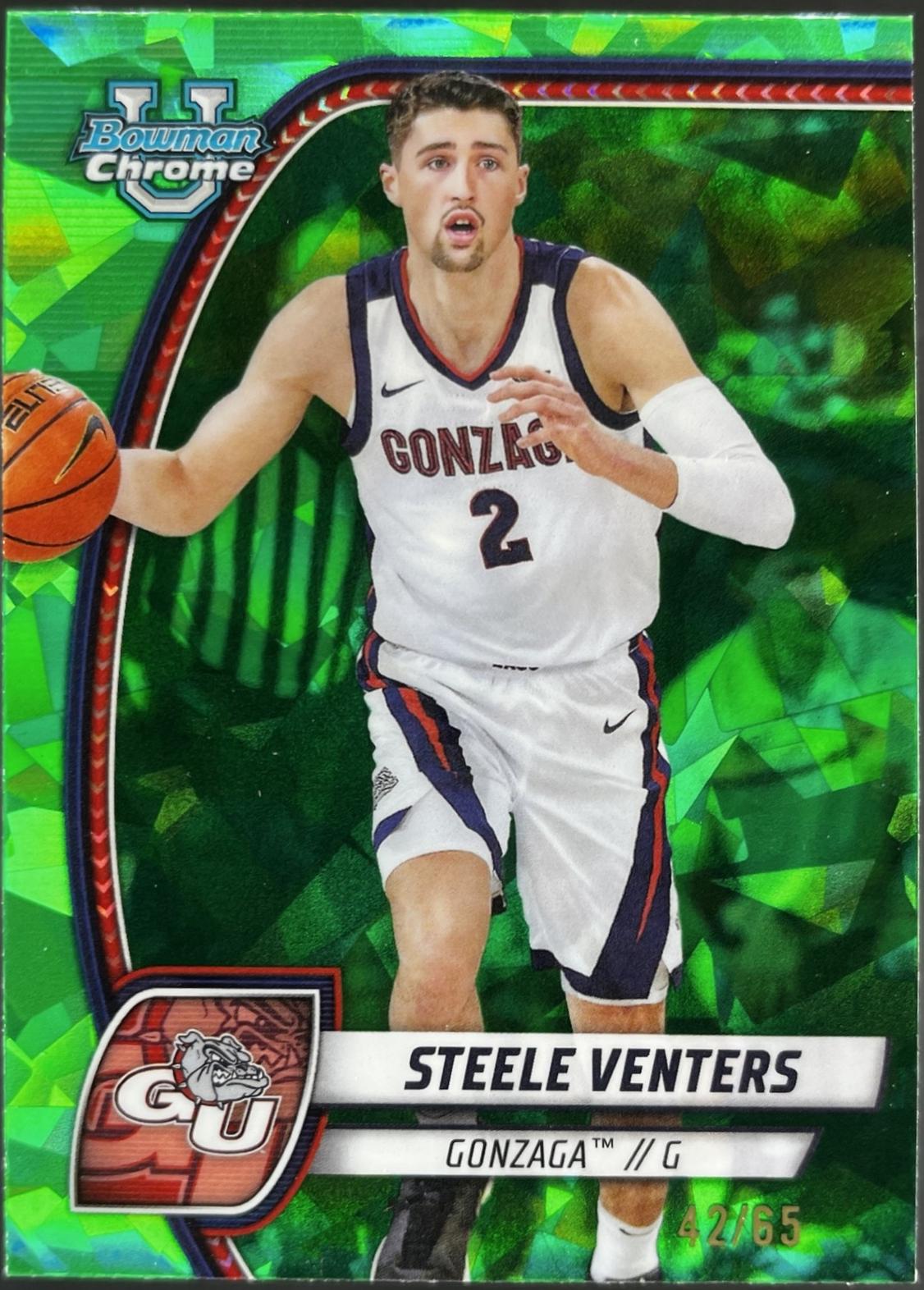 Steele Venters [Green Refractor] #92