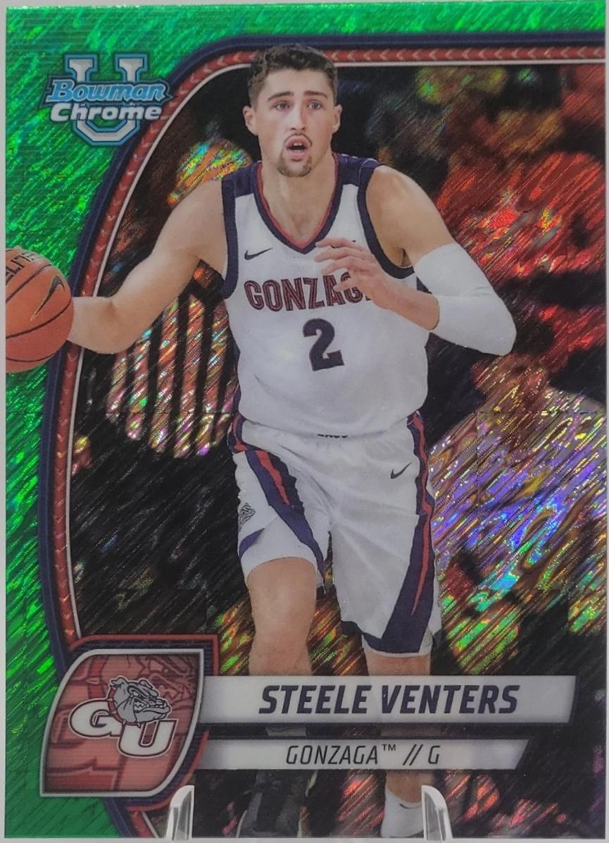 Steele Venters [Green Shimmer Refractor] #92