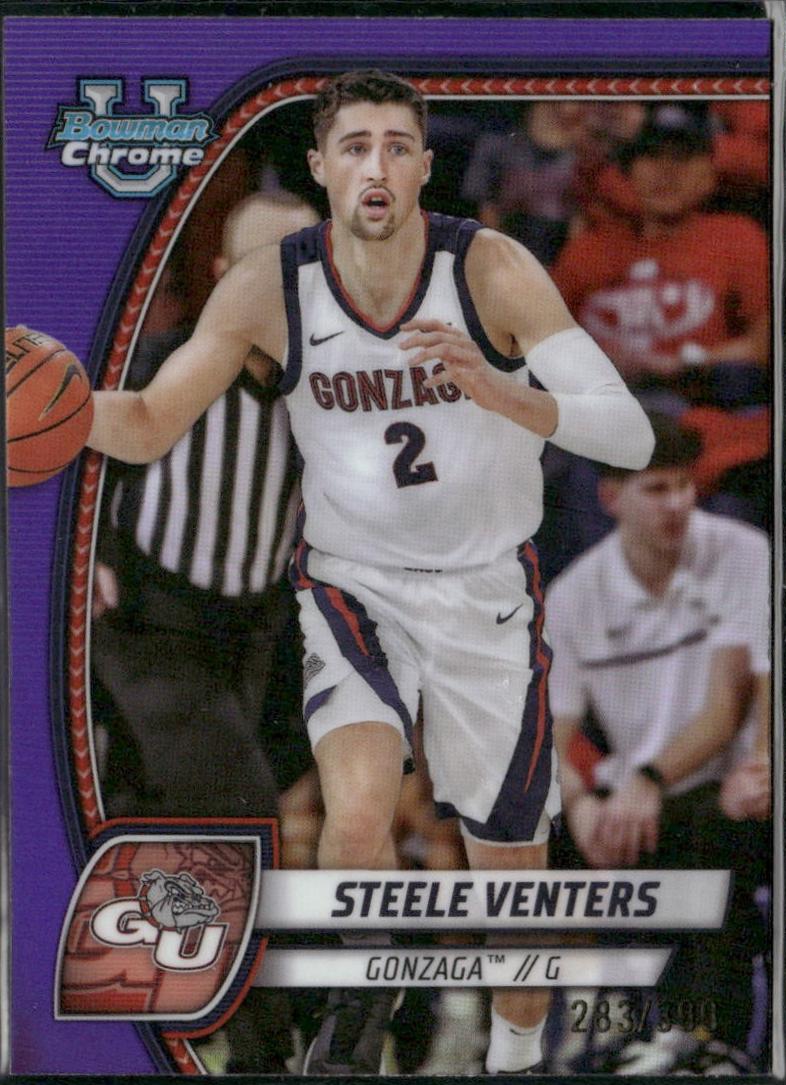 Steele Venters [Purple Refractor] #92