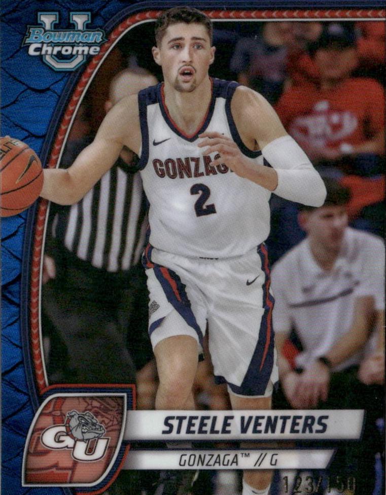 Steele Venters [Reptilian Blue Refractor] #92