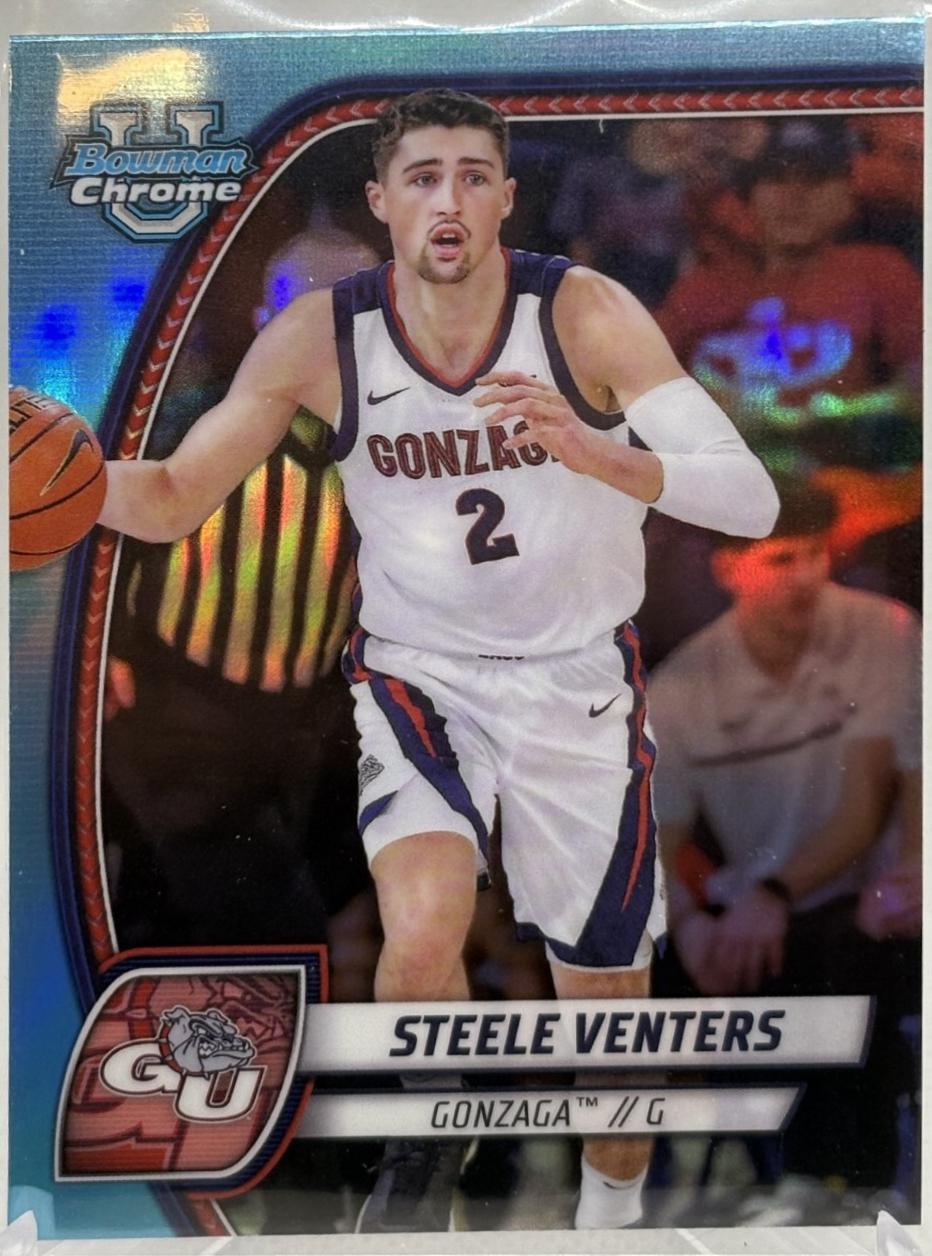 Steele Venters [Sky Blue Refractor] #92