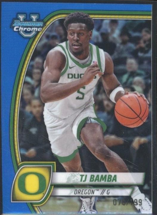 TJ Bamba [Blue Refractor] #74