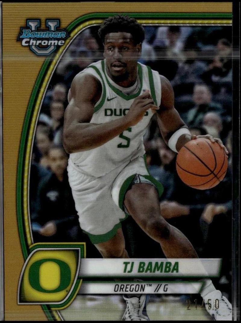 TJ Bamba [Gold Refractor] #74
