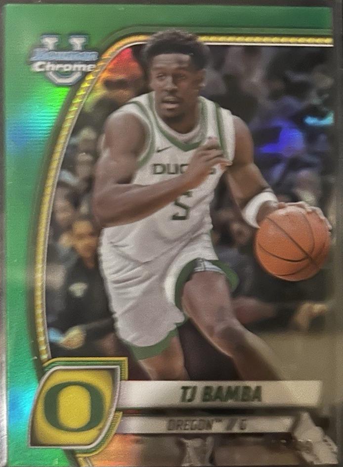 TJ Bamba [Green Refractor] #74