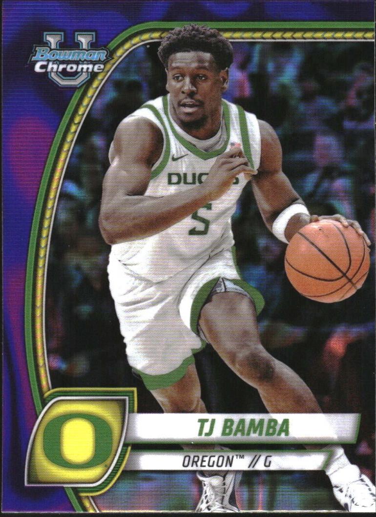 TJ Bamba [Purple Lava Refractor] #74