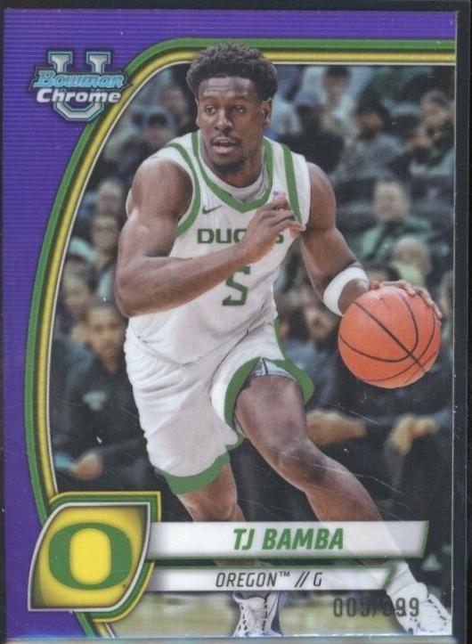 TJ Bamba [Purple Refractor] #74