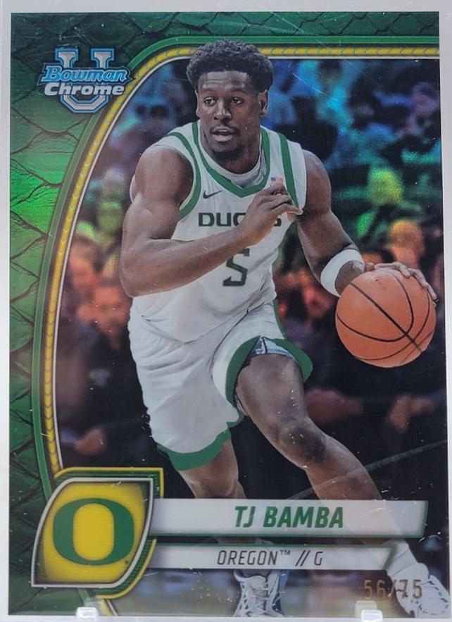 TJ Bamba [Reptilian Green Refractor] #74