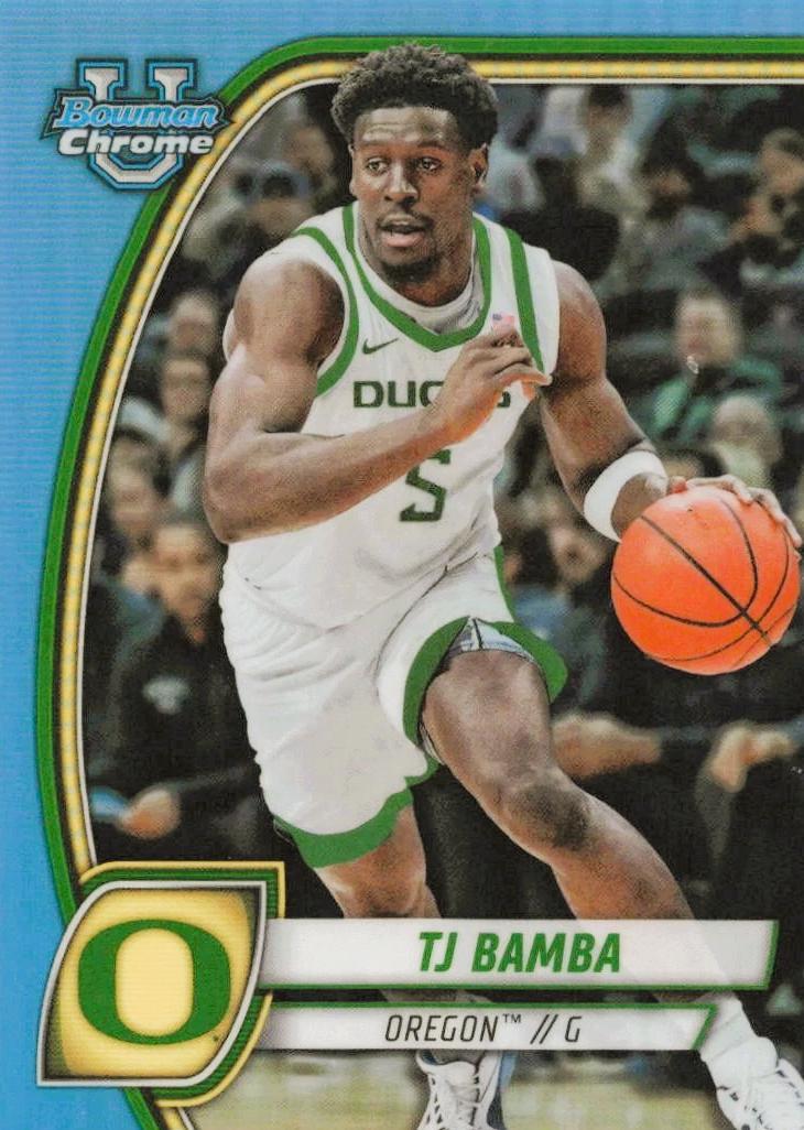 TJ Bamba [Sky Blue Refractor] #74