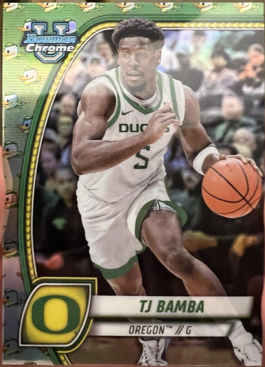 TJ Bamba [Team Logo Variation] #74