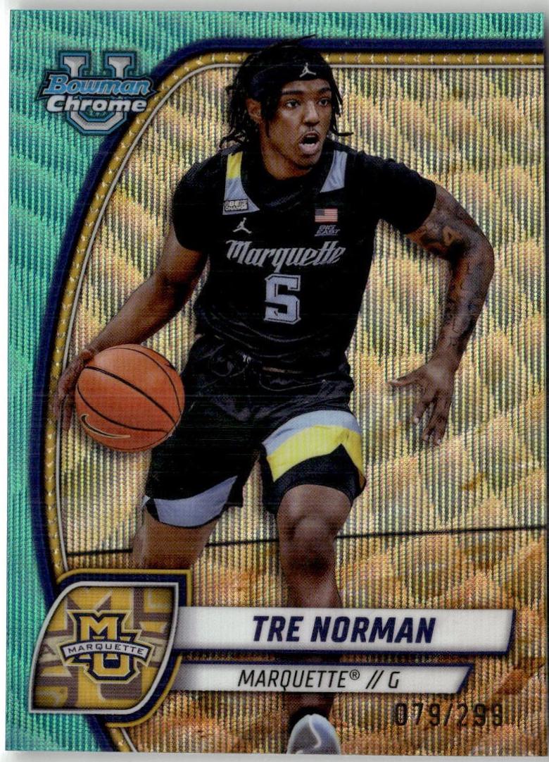 Tre Norman [Aqua Wave Refractor] #88