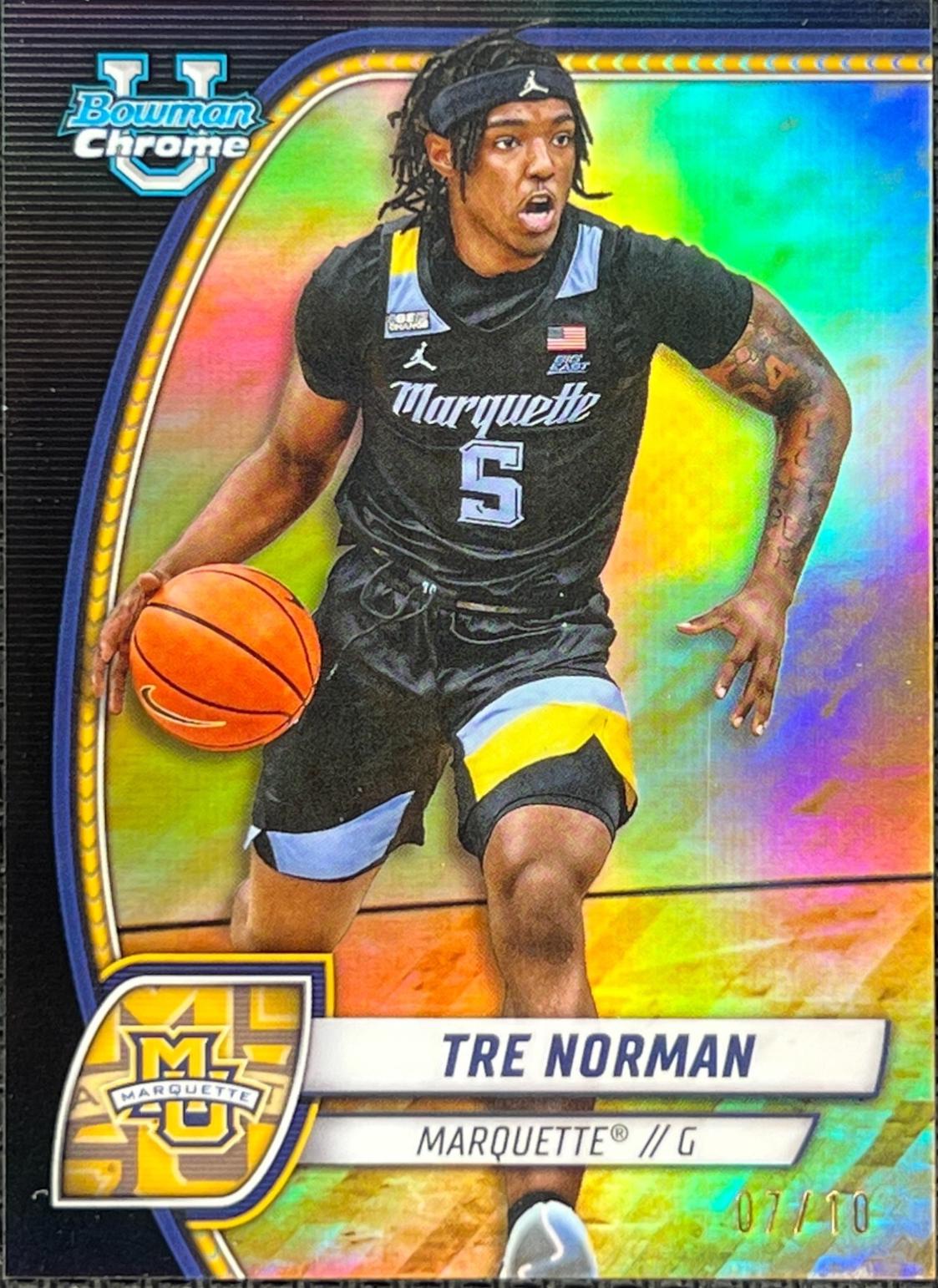 Tre Norman [Black Refractor] #88