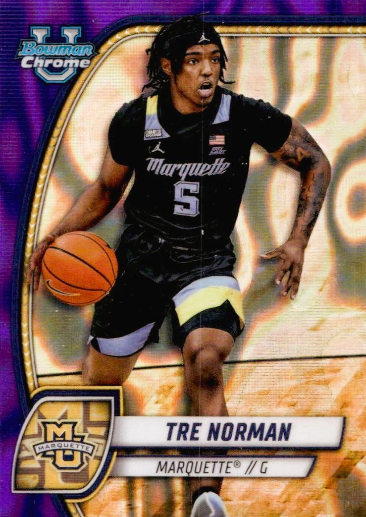Tre Norman [Purple Lava Refractor] #88