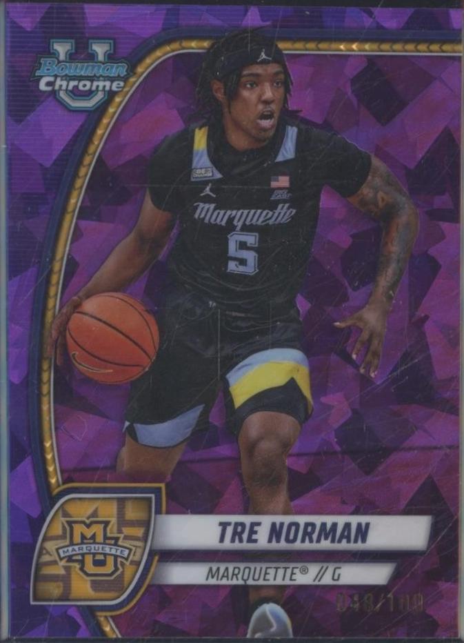 Tre Norman [Purple Refractor] #88