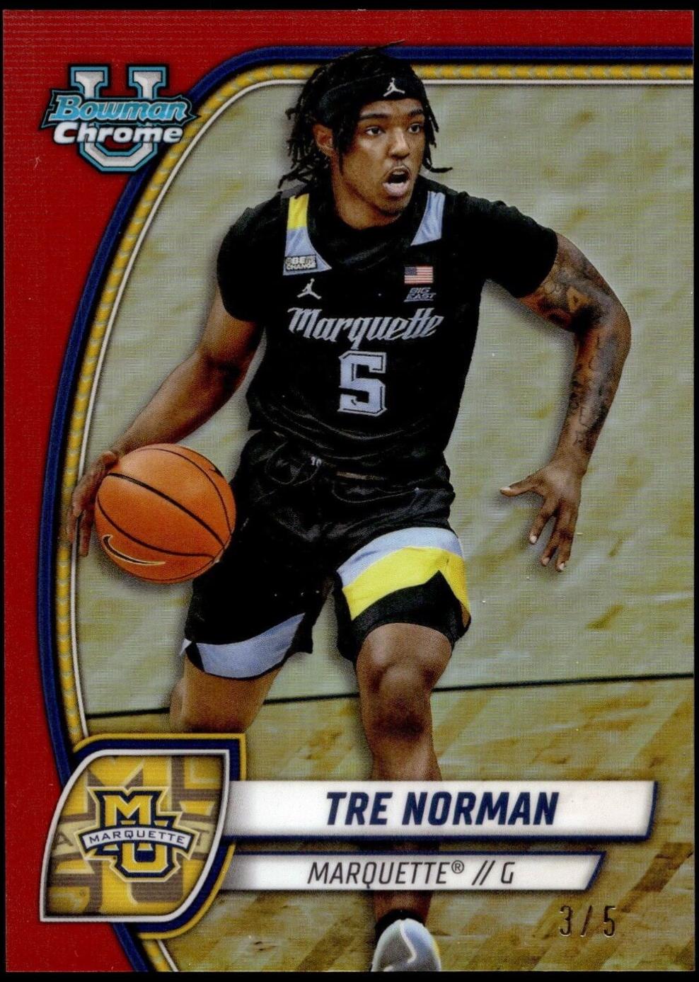 Tre Norman [Red Refractor] #88