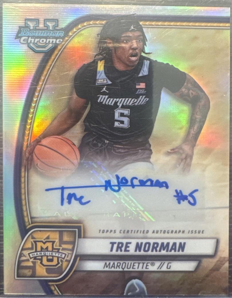 Tre Norman [Refractor Autograph] #88