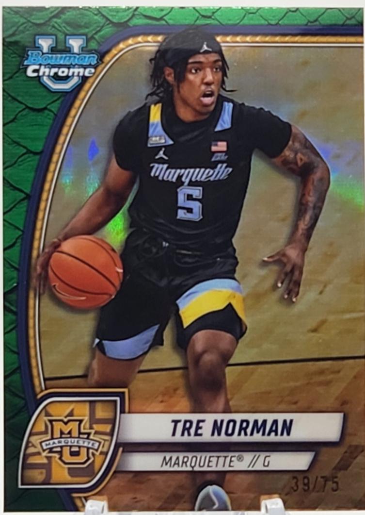 Tre Norman [Reptilian Green Refractor] #88
