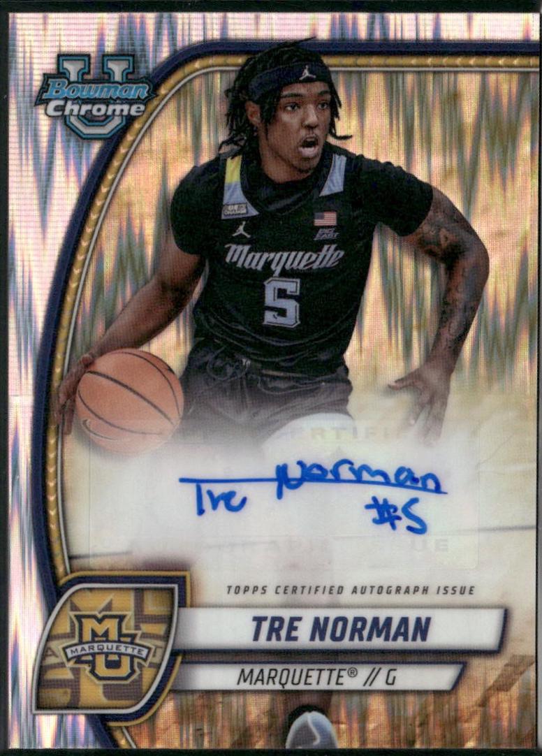 Tre Norman [Stealth Refractor Autograph] #88