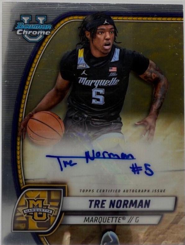Tre Norman [Superfractor Autograph] #88