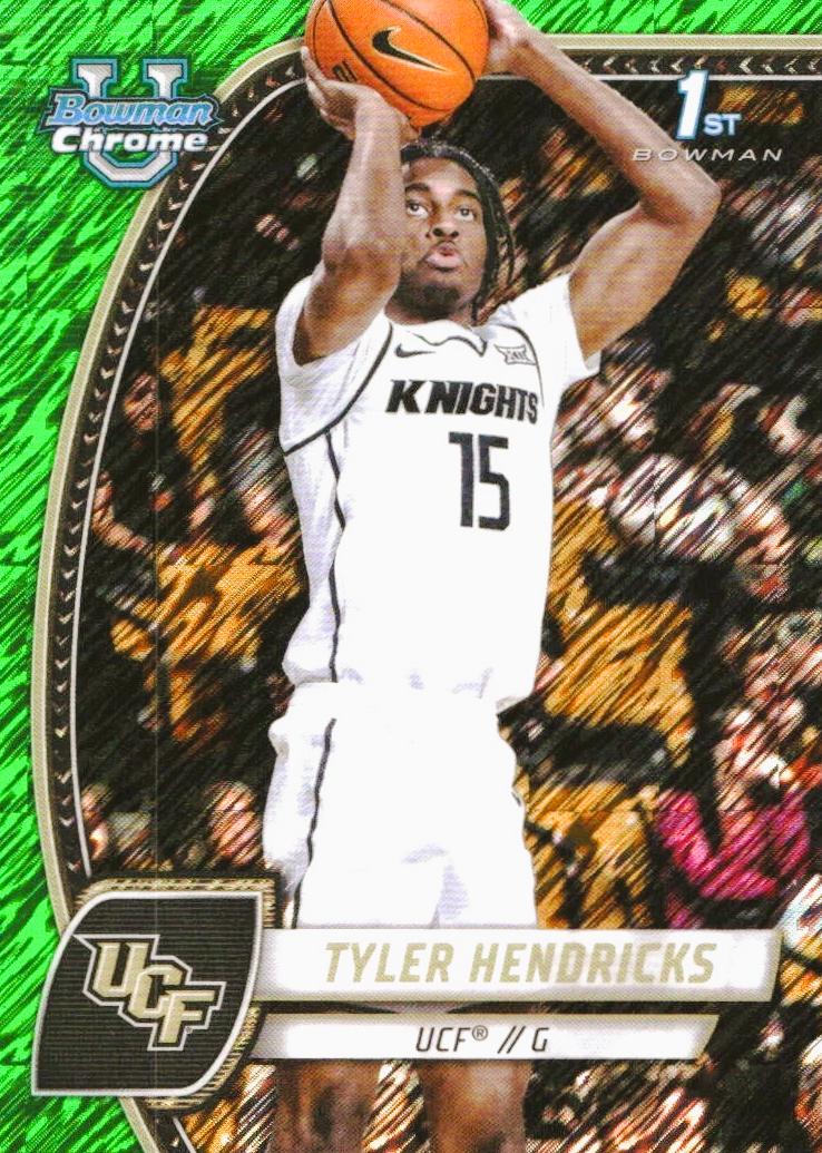 Tyler Hendricks [Green Shimmer Refractor] #68
