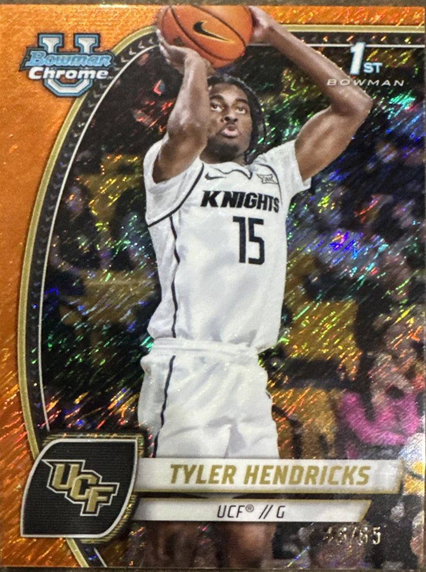Tyler Hendricks [Orange Shimmer Refractor] #68