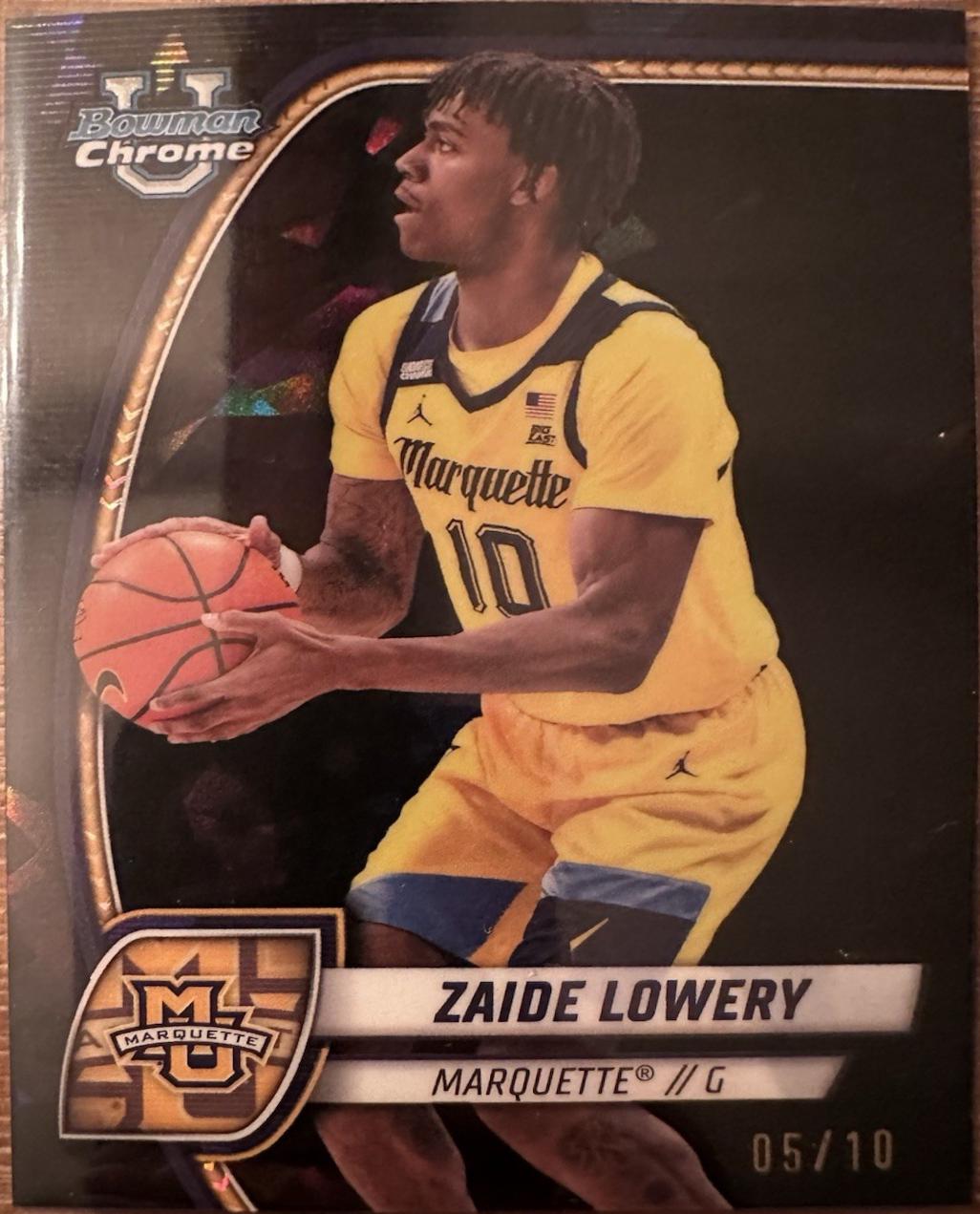 Zaide Lowery [Black Refractor] #90