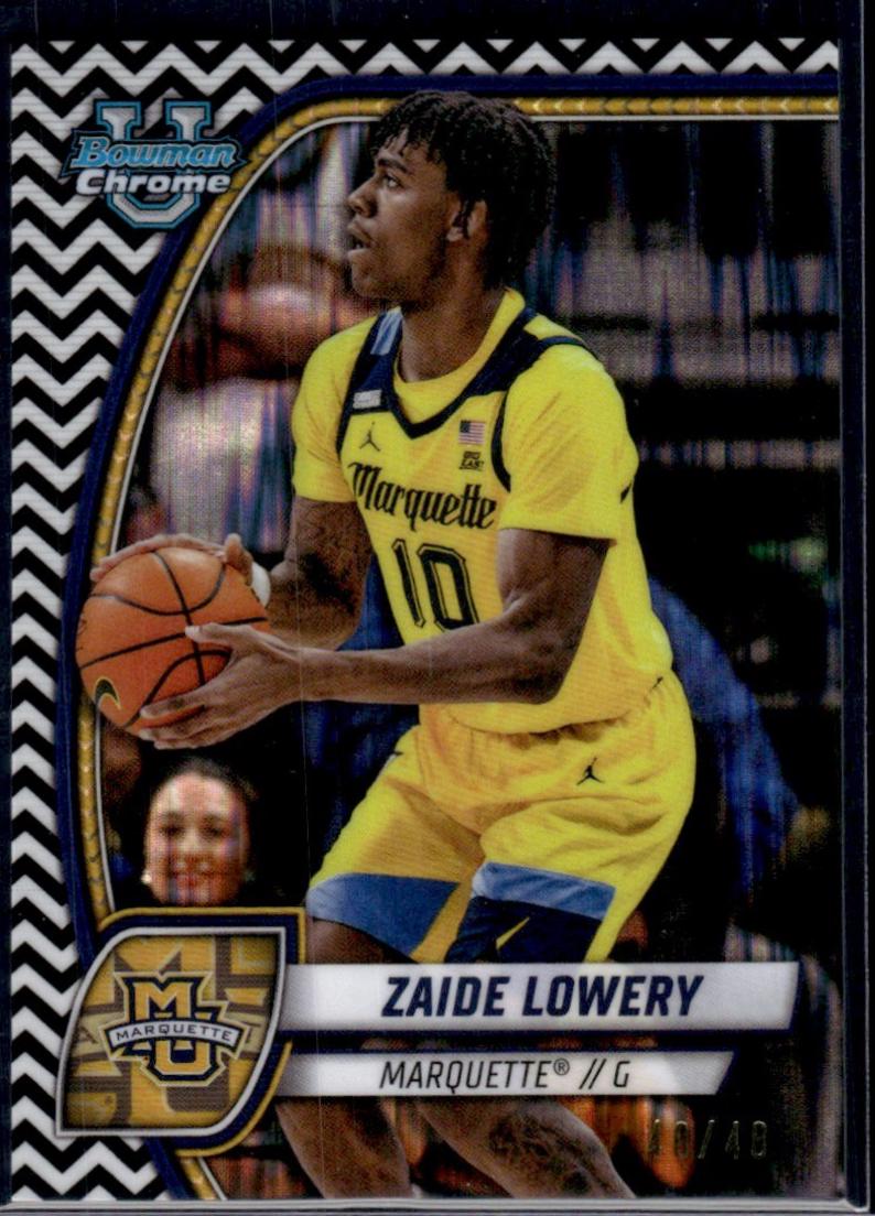 Zaide Lowery [Black White Refractor] #90