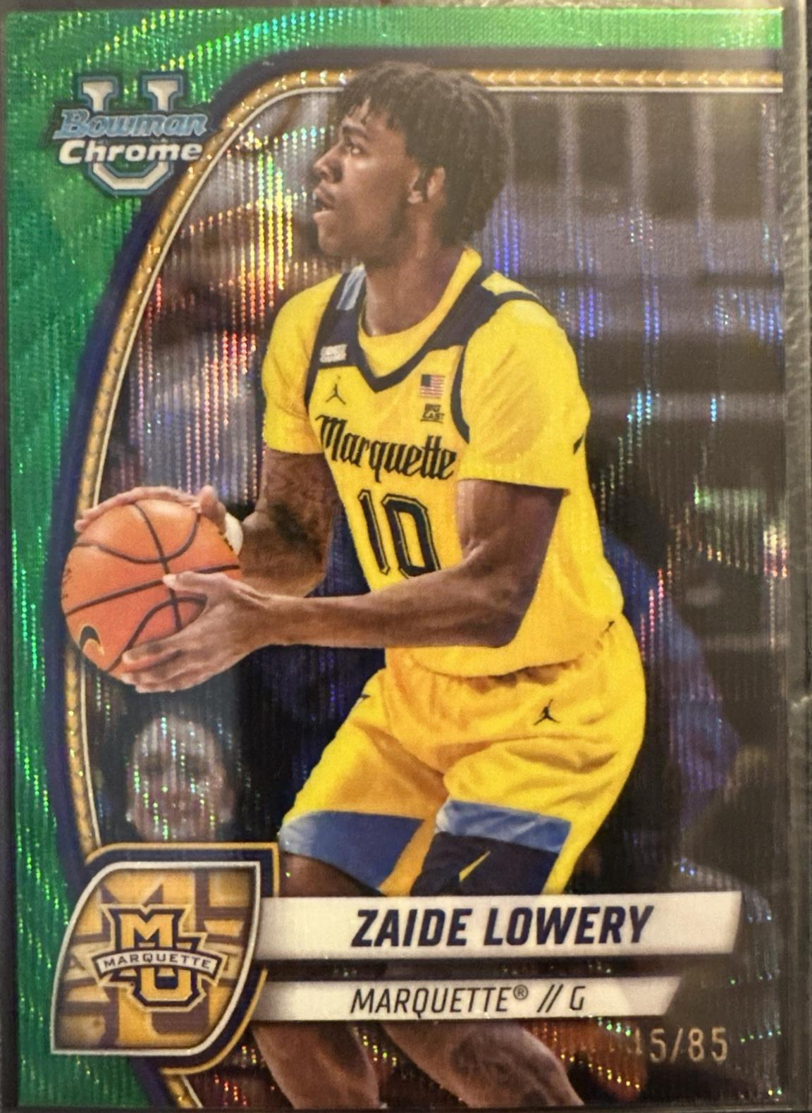 Zaide Lowery [Green Wave Refractor] #90