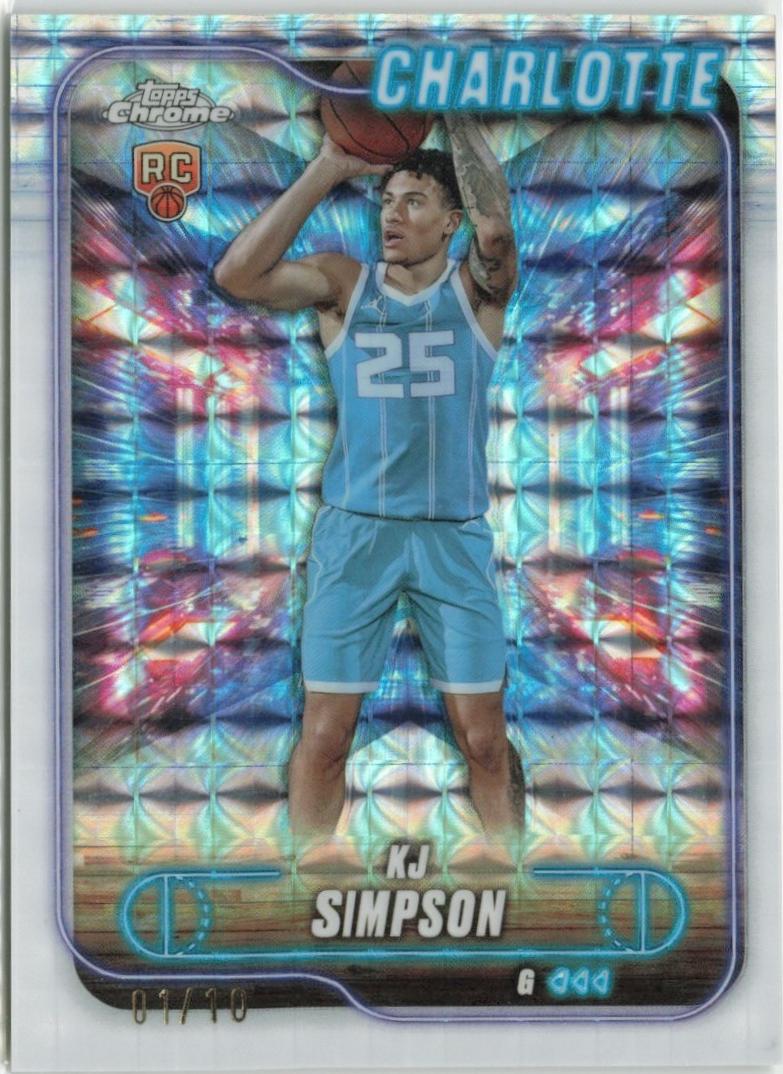 KJ Simpson [Geometric White Refractor] #102