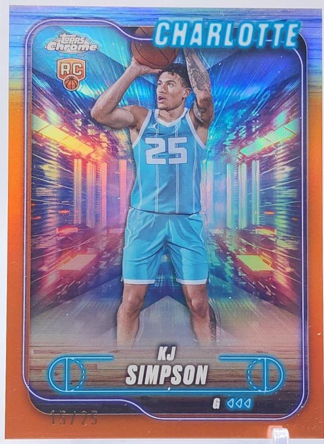 KJ Simpson [Orange Refractor] #102