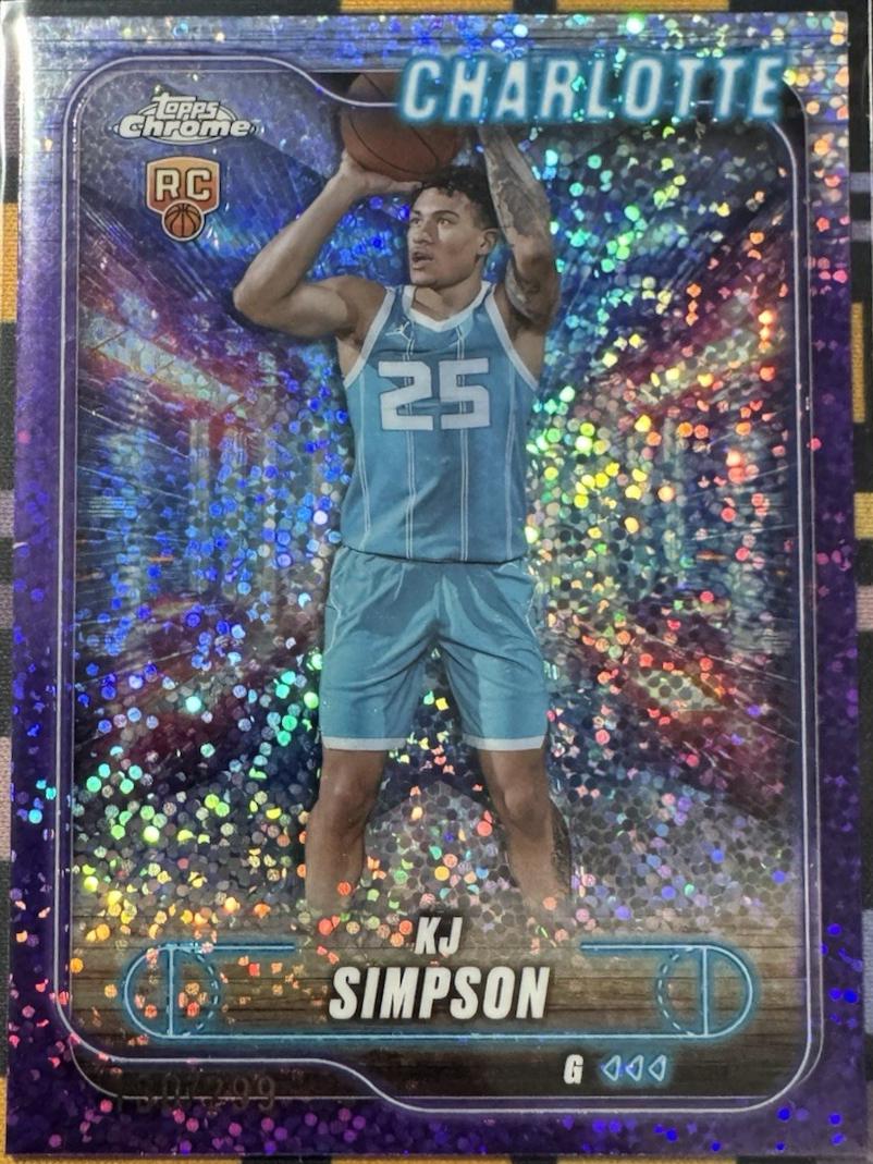 KJ Simpson [Purple Sonar Refractor] #102