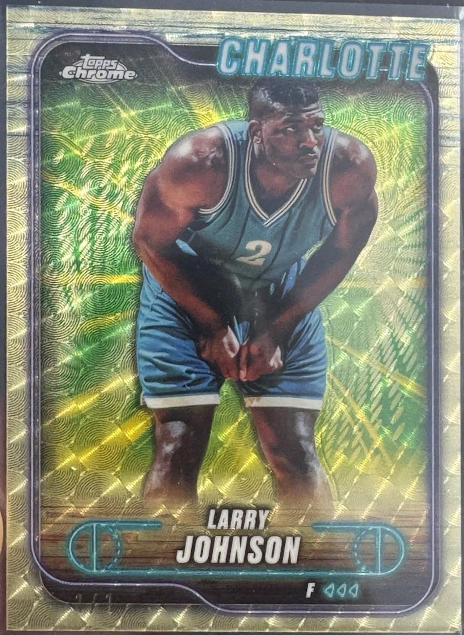 Larry Johnson [SuperFractor] #98