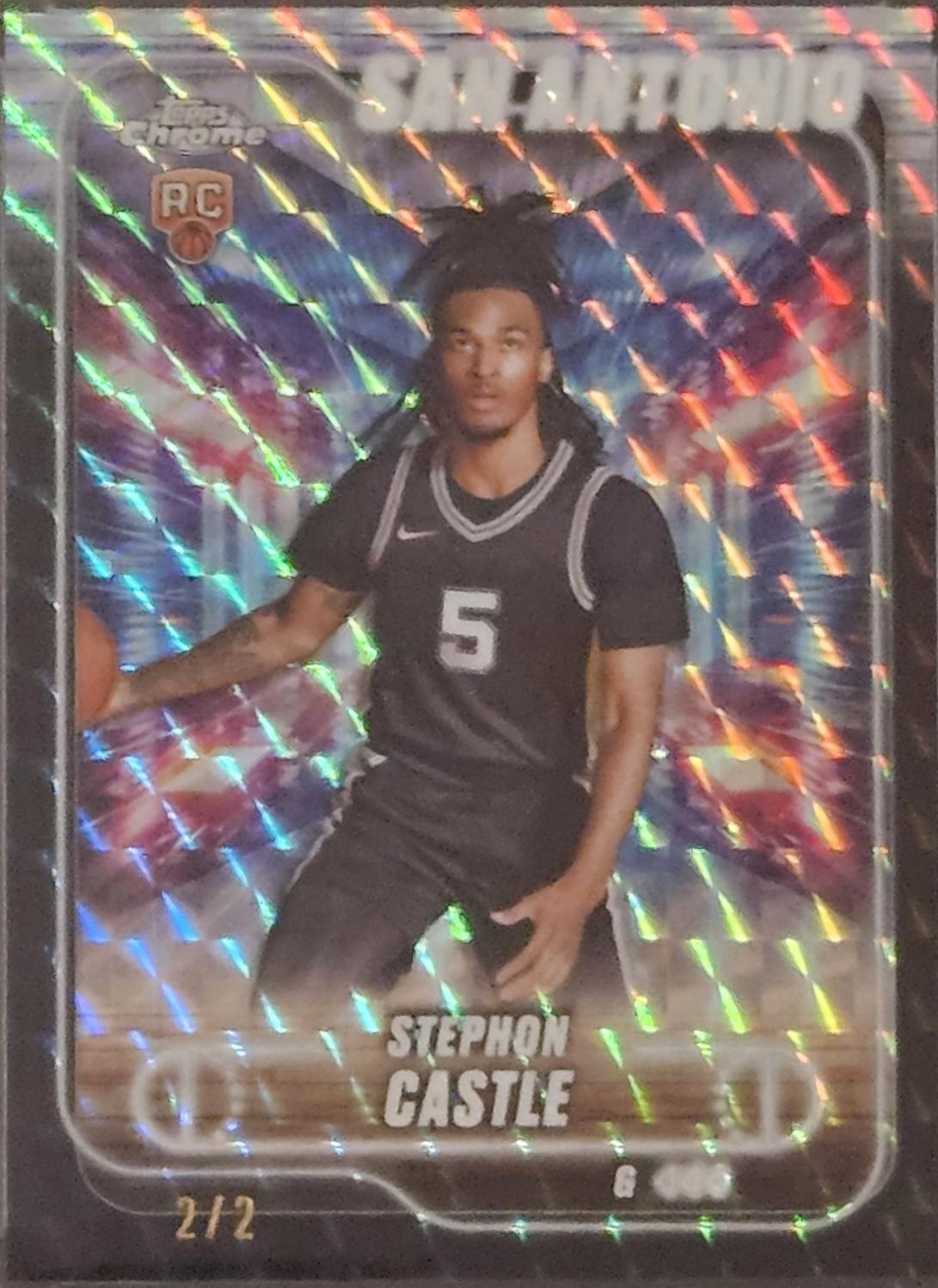 Stephon Castle [Geometric Black Refractor] #122