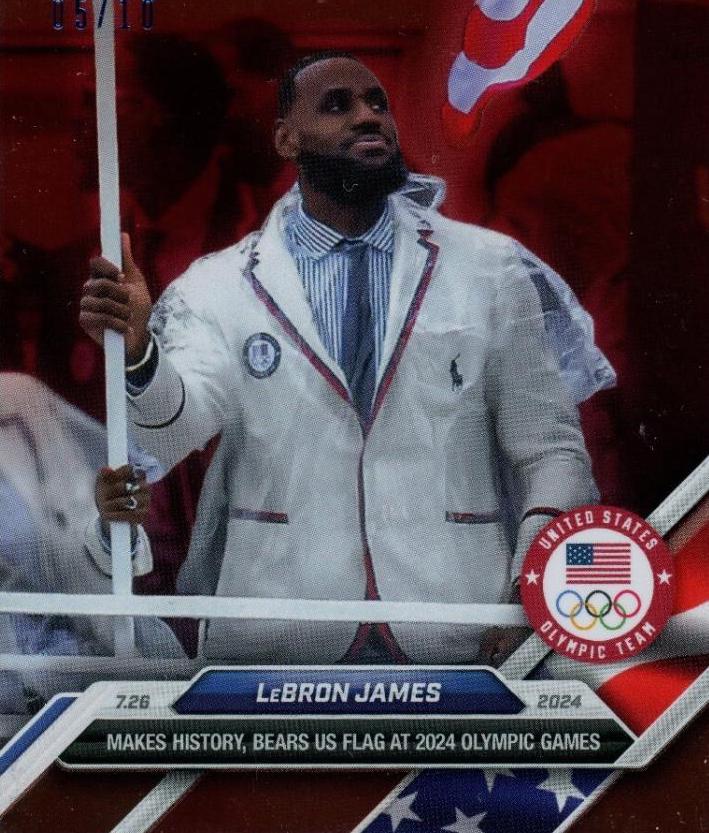 LeBron James [Red] #10